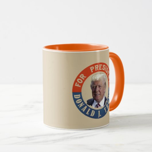 Donald J. Trump Tasse (VorderseiteRechts)