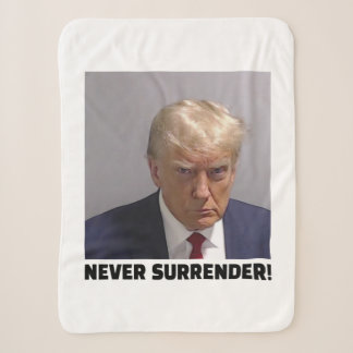 Donald J Trump Tasse Shot - Nie übergeben Long Sle Sherpadecke