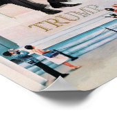 Donald J. Trump (wie er sich selbst sieht) Poster (Ecke)