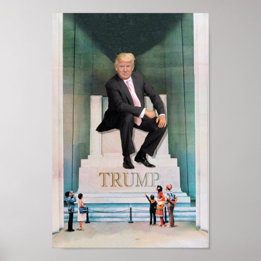 Donald J. Trump (wie er sich selbst sieht) Poster (Vorne)