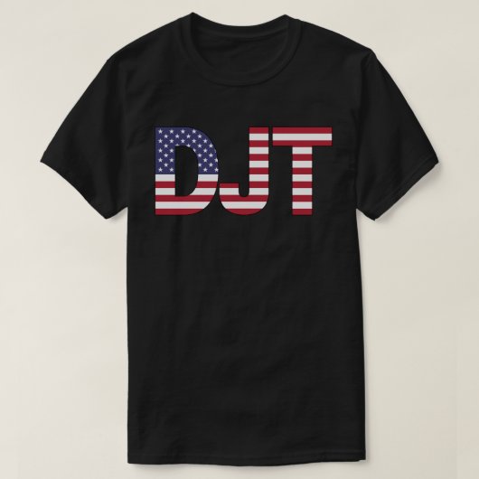 Donald John Trump DJT T-Shirt (Design vorne)