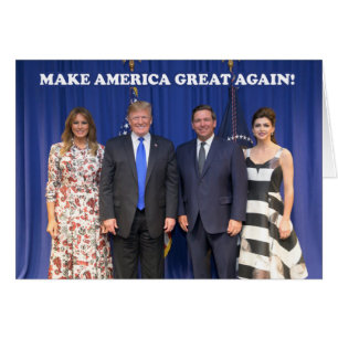 Donald & Melania, Ron & Casey - MAGA