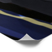 Donald & Melania Trump am Tag der Amtseinführung Poster (Ecke)