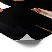 Donald & Melania Trump Poster (Ecke)