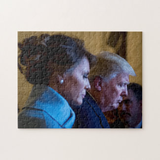 Donald & Melania Trump - Tag der Amtseinführung Puzzle