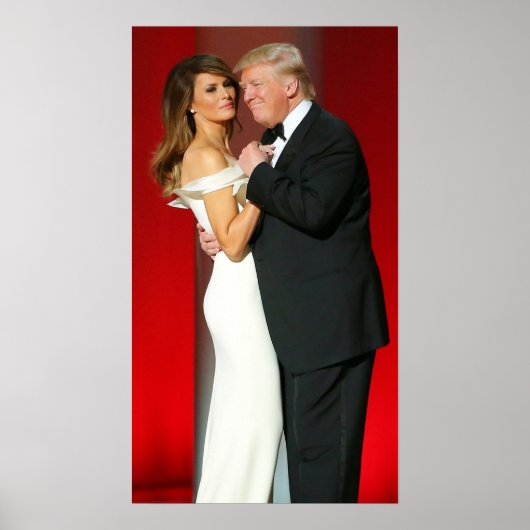 Donald & Melania Trump & The Liberty Ball Poster (Vorne)