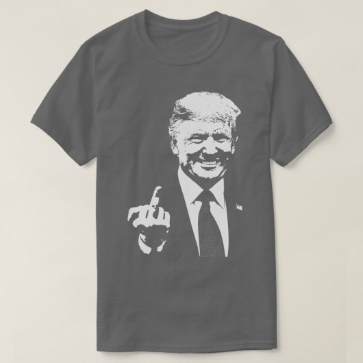 Donald Middle Finger T-Shirt (Design vorne)