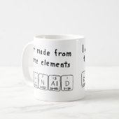 Donald Periodenname Tasse (Vorderseite Links)