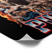 Donald Pump Trump Gym Pump Cover Poster (Ecke)