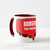 DONALD RUMSFELD 2012 TASSE (Vorderseite Links)