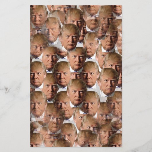 Donald Trompf Briefpapier (Vorderseite)
