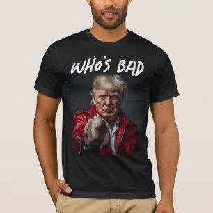 DONALD TRUMP 1980ER WER IST SCHLECHT T-SHIRT