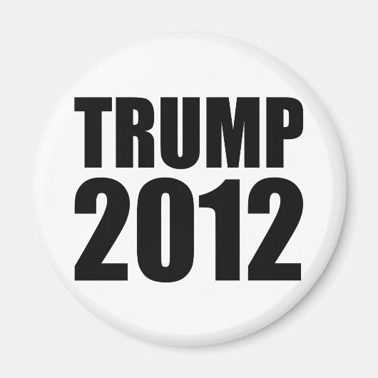 DONALD TRUMP 2012 MAGNET (Vorne)