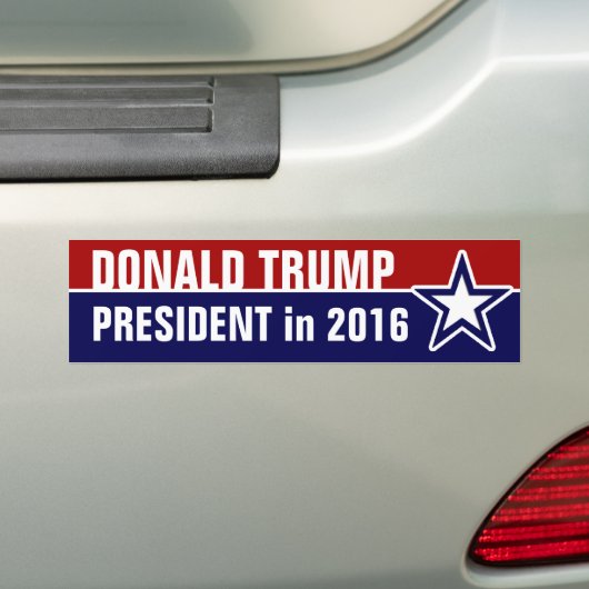 Donald Trump 2016 Autoaufkleber (Auf Auto)