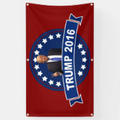 Donald Trump 2016 Banner (Vertikal)