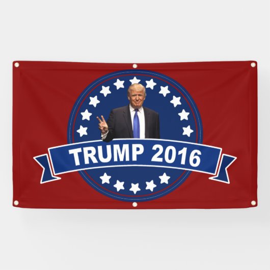Donald Trump 2016 Banner (Horizontal)