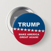 Donald Trump 2016 Button (Vorne & Hinten)