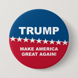 Donald Trump 2016 Button