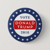 Donald Trump 2016 Button (Vorderseite)