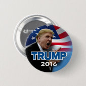 Donald Trump 2016 Button (Vorne & Hinten)