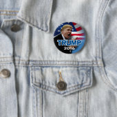 Donald Trump 2016 Button (Beispiel)