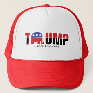 Donald Trump 2016 - Er gibt nicht ein fu*k Truckerkappe