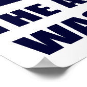 Donald Trump 2016 für Präsident Poster (Ecke)