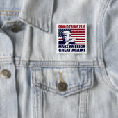 Donald Trump 2016 für Präsidenten Button (Beispiel)