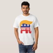 Donald Trump 2016 GOP Elephant Hair Logo T-Shirt (Vorne ganz)