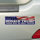 Donald Trump 2016 "HölleToupee " Autoaufkleber (Auf Auto)