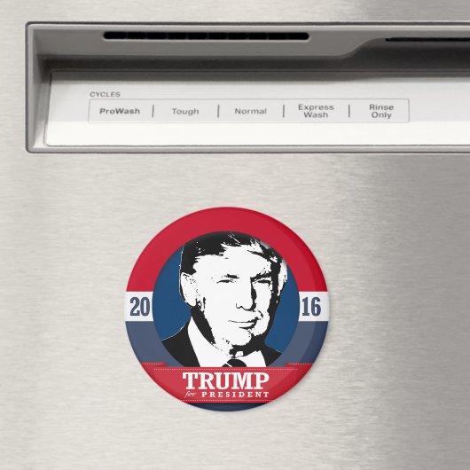DONALD TRUMP 2016 MAGNET (In Situ (Geschirrspüler))