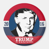 DONALD TRUMP 2016 MAGNET (Vorne)