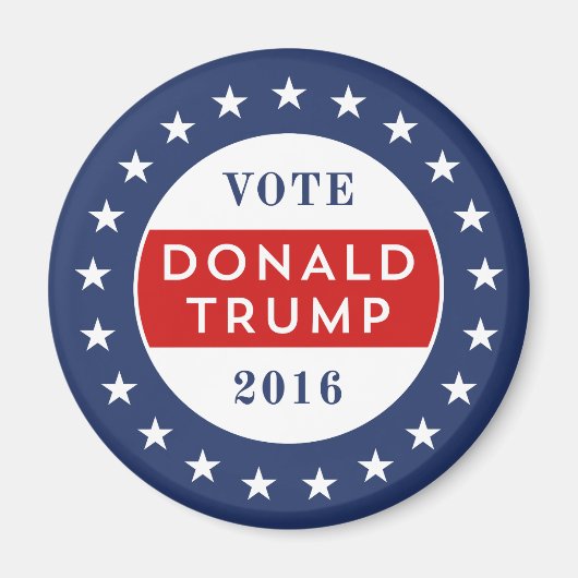 Donald Trump 2016 Magnet (Vorne)