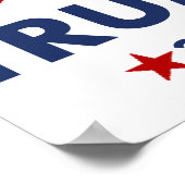 Donald Trump 2016 Poster (Ecke)