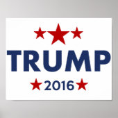 Donald Trump 2016 Poster (Vorne)