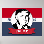 DONALD TRUMP 2016 POSTER (Vorne)