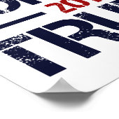 Donald Trump 2016 Poster (Ecke)
