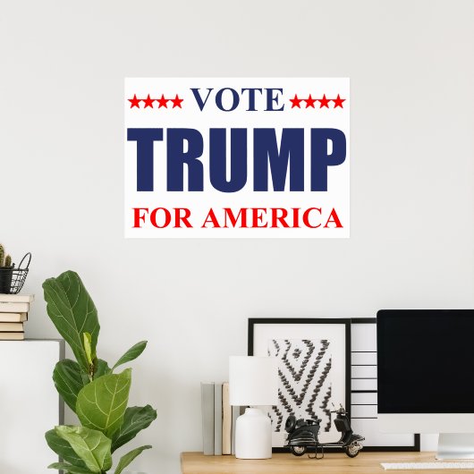 Donald Trump 2016 Poster (Heimbüro)