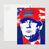 Donald Trump 2016 Präsidentschaftskandidat Postkarte (Vorne/Hinten)