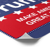 Donald Trump 2016 Republikaner Poster (Ecke)