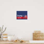 Donald Trump 2016 Republikaner Poster (Küche)