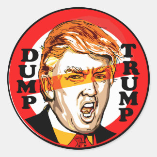 Donald Trump 2016 Runder Aufkleber