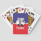 Donald TRUMP 2016 Spielkarten (Rückseite)