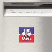 Donald TRUMP 2016 Square Magnet (In Situ (Geschirrspüler))