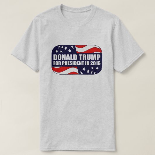Donald Trump 2016 T-Shirt (Design vorne)