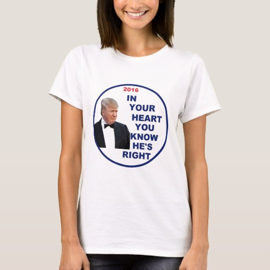 Donald Trump 2016 T-Shirt (Vorderseite)