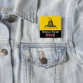 Donald Trump 2016 - Treten Sie nicht auf mir Button (Beispiel)