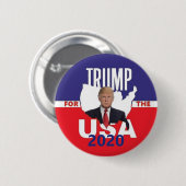 Donald Trump 2020 Button (Vorne & Hinten)