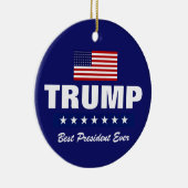 DONALD TRUMP 2020 CHRISTMAS ORNAMENT (Rechts)