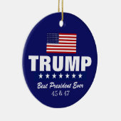DONALD TRUMP 2020 CHRISTMAS ORNAMENT (Rechts)
